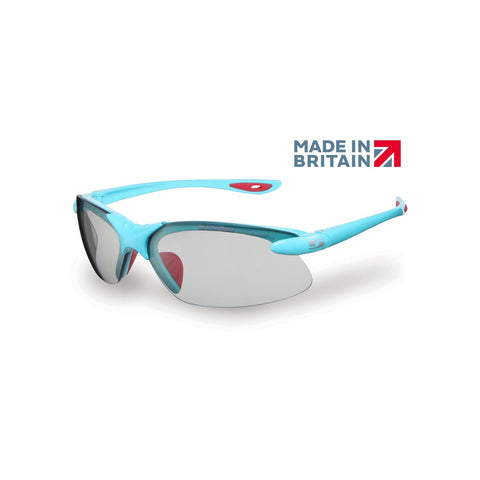 Waterloo Azure Customisable Lightweight Sports Sunglasses - 8 Styles