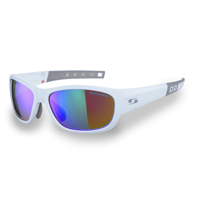 Charleston Sportsonnenbrille – Weiß