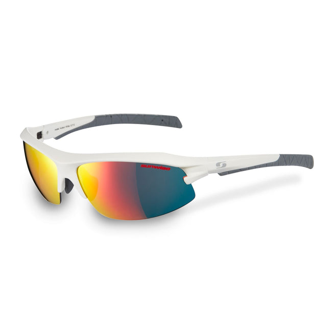 Hudson Sport-Sonnenbrille + RX-Gläser – Weiß