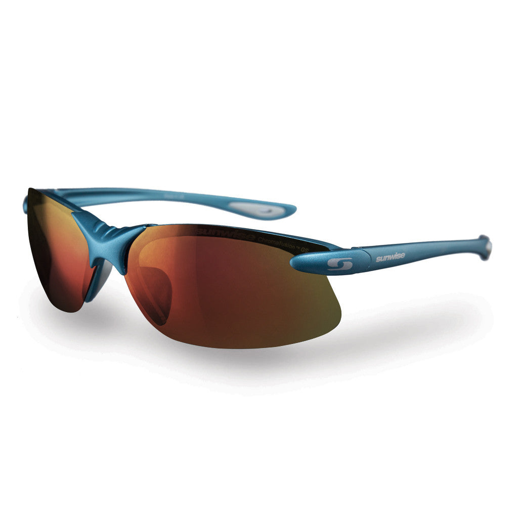 Waterloo Azure Customisable Lightweight Sports Sunglasses - 8 Styles