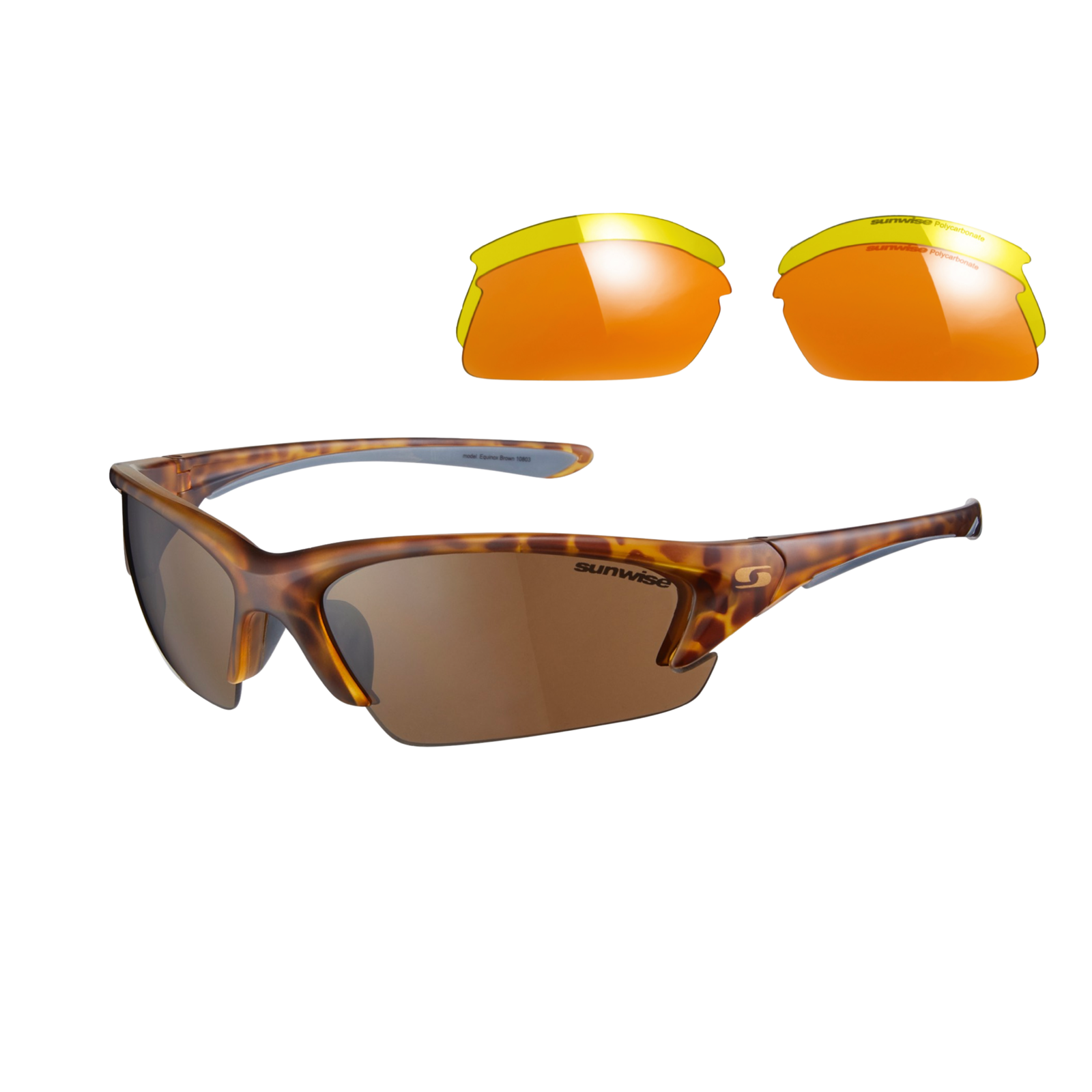 Gafas de sol deportivas Equinox con lentes intercambiables - 8 colores
