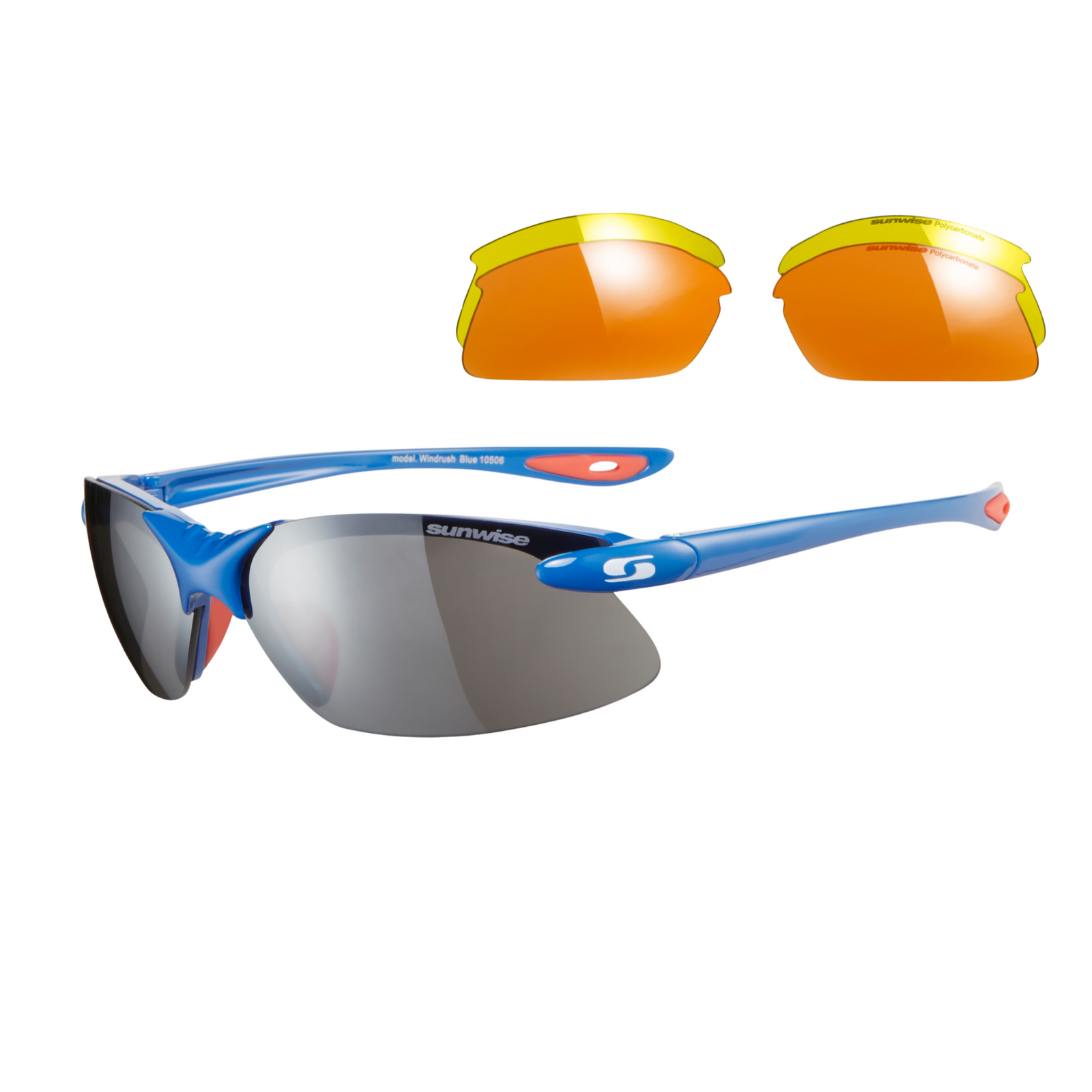 Gafas de sol deportivas Windrush con lentes intercambiables - 6 colores